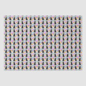 Katze Halloween Seidenpapier (Vorderseite)