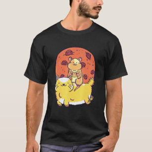 Katze Hamster Keks Gebäck Hammy Besitzer Haustier T-Shirt