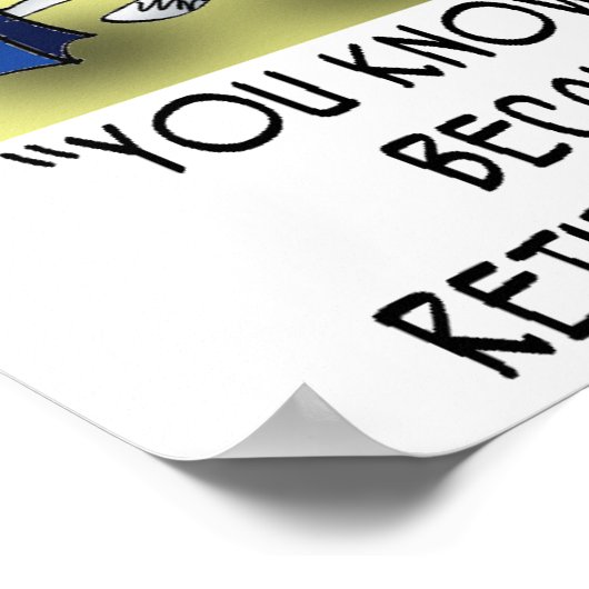 Katze hat 9 Lebensversicherungspläne Poster (Ecke)