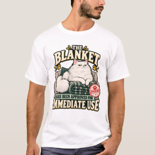 Katze hat die Decke genehmigt T-Shirt