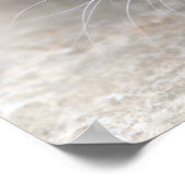 Katze hat eine Eidechse gefangen Poster (Ecke)