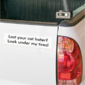 Katze Hater Autoaufkleber (Auf Lkw)