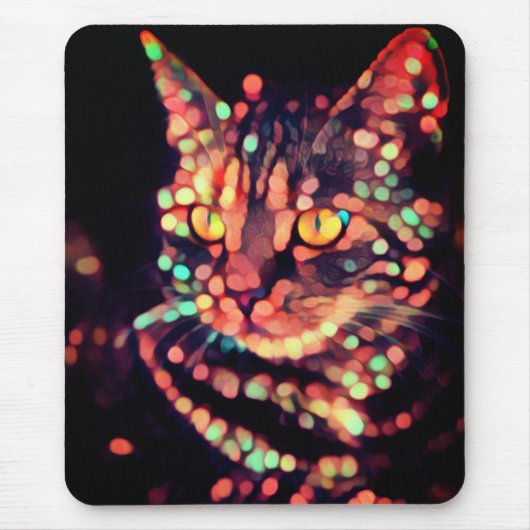 Katze, Haustier, Katze Mousepad (Vorne)