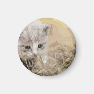 Katze, Haustiere, Niedlich Magnet