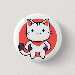 Katze, Heimtiere, Tier Button