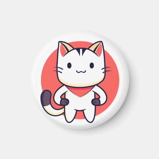 Katze, Heimtiere, Tier Magnet (Vorne)