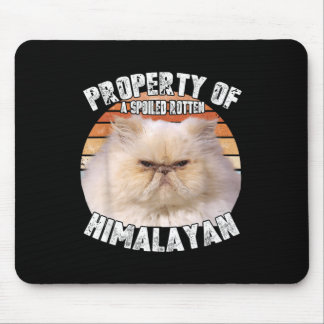 Katze Himalaya-Eigenschaft Vintage Eighties Style Mousepad