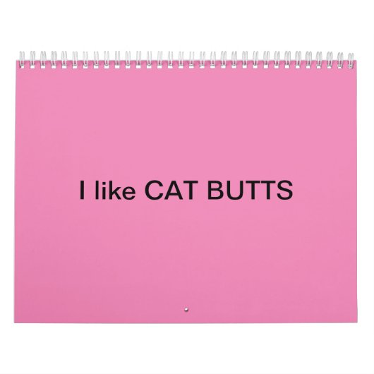 Katze Hintern 2022 Kalender (Titelbild)