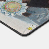 Katze Hochzeit, Ehe, Braut, Louis Wain Schreibtischunterlage (Ecke)