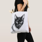 Katze Holzkohle Tasche (Von Nahem)