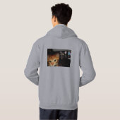 Katze Hoodie (Schwarz voll)