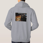 Katze Hoodie (Rückseite)
