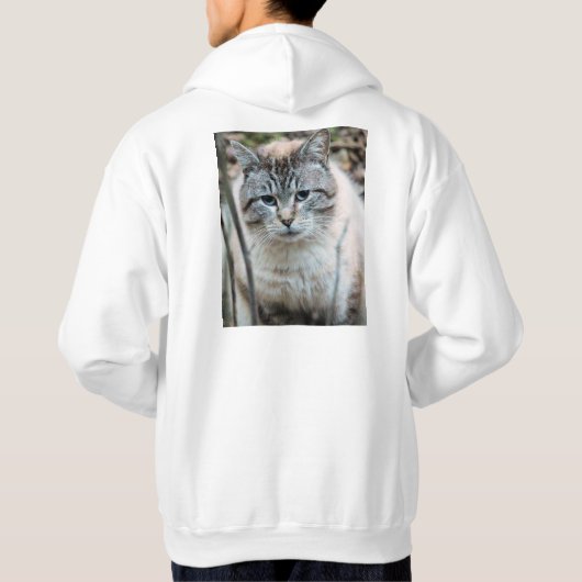 Katze Hoodie (Rückseite)