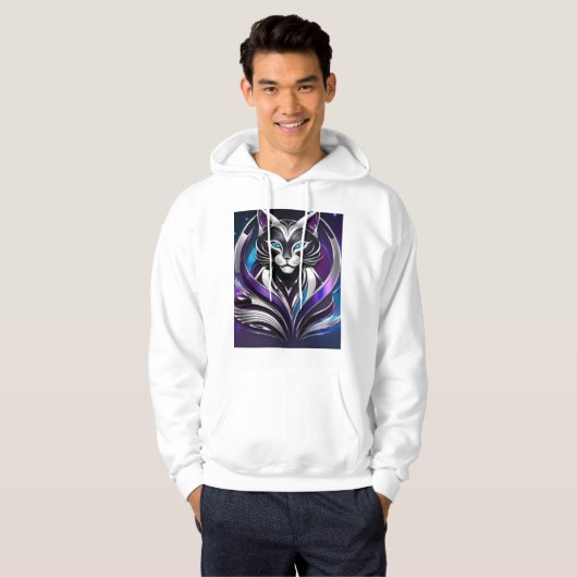 Katze Hoodie (Vorne ganz)