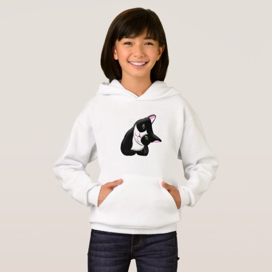 Katze Hoodie (Vorne ganz)
