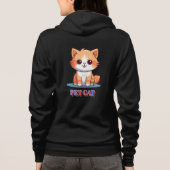 Katze Hoodie (Rückseite)