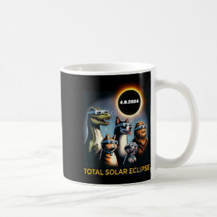 Katze Hund Bigfoot Finsternis Gles Totale Sonnenfi Kaffeetasse