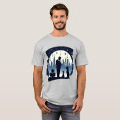 Katze, Hund, Jazz T-Shirt (Vorne ganz)