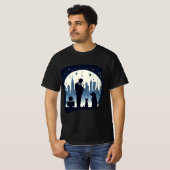 Katze, Hund, Jazz T-Shirt (Vorne ganz)