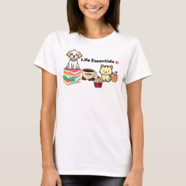 Katze Hund Liebhaber T-Shirt - Lebensnotwendigkeit