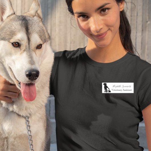 Katze Hunde Tierarzt Namensschild