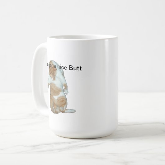 Katze I haben eine nette Hintern Tasse (Vorderseite Links)