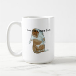 Katze I haben eine nette Hintern Tasse