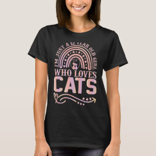 Katze Ich bin nur ein 12-jähriges Mädchen, das Lie T-Shirt