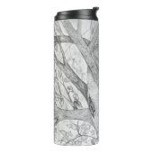 Katze im Baumtherm Thermosbecher (Nach links gedreht)