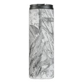 Katze im Baumtherm Thermosbecher (Rückseite)