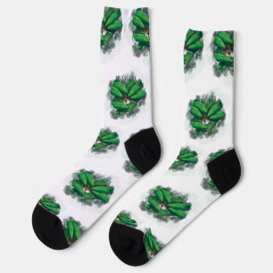 Katze im Bushes Socken