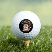 Katze im Energiesparmodus Golfball (Insitu T-Shirt)