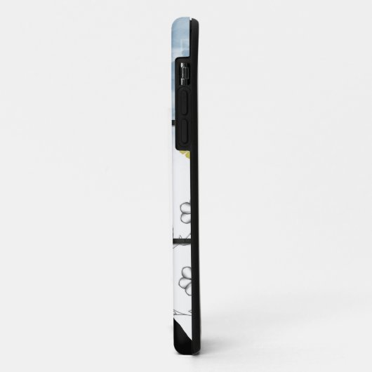 Katze im Fenster Case-Mate iPhone Hülle (Hinten/Links)