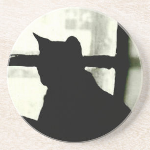 'Katze im Fenster' Untersetzer