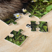 Katze im Garden Puzzle (Seite)