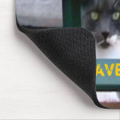 Katze im Gefängnis Mousepad (Ecke)