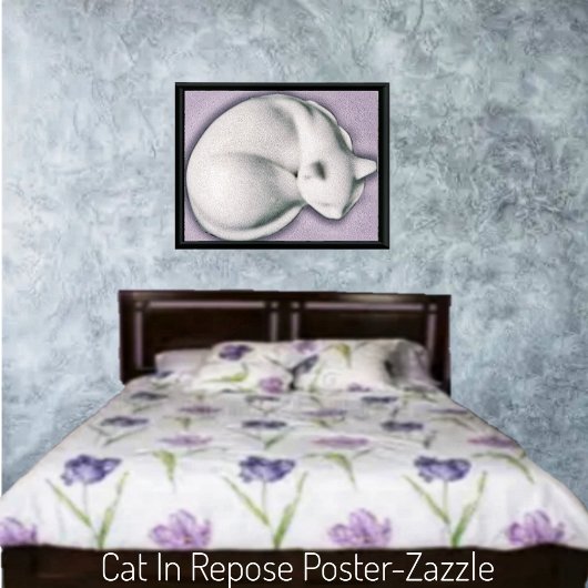 Katze im Gegenzug II Poster