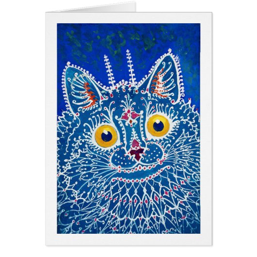 Katze im gotischen Stil, Louis Wain (Vorne)