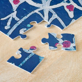 Katze im gotischen Stil, Louis Wain Puzzle (Seite)