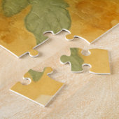 Katze im Herbst Florals Puzzle (Seite)