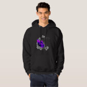 Katze im Himmelstiergedächtnis Cat Lovers Hoodie (Vorne ganz)