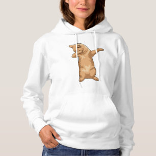 Katze im Hip Hop Dance Dab Hoodie