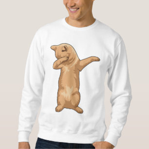 Katze im Hip Hop Dance Dab Sweatshirt