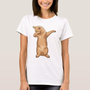 Katze im Hip Hop Dance Dab T-Shirt