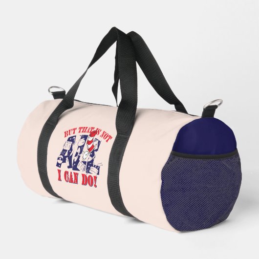 Katze im Hut | Aber das kann ich nicht alles Duffle Bag (Rechte Ecke)