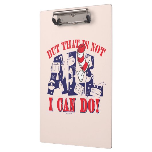 Katze im Hut | Aber das kann ich nicht alles Klemmbrett (Links)