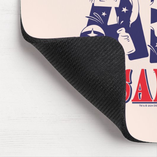 Katze im Hut | Aber das kann ich nicht alles Mousepad (Ecke)