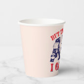 Katze im Hut | Aber das kann ich nicht alles Pappbecher (Vorderseite)