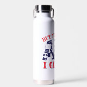 Katze im Hut | Aber das kann ich nicht alles Trinkflasche (Vorne)