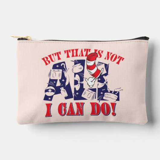 Katze im Hut | Aber das kann ich nicht alles Zubehörtasche (Vorderseite)